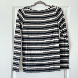 GAP Striped Boat Neck Sweater